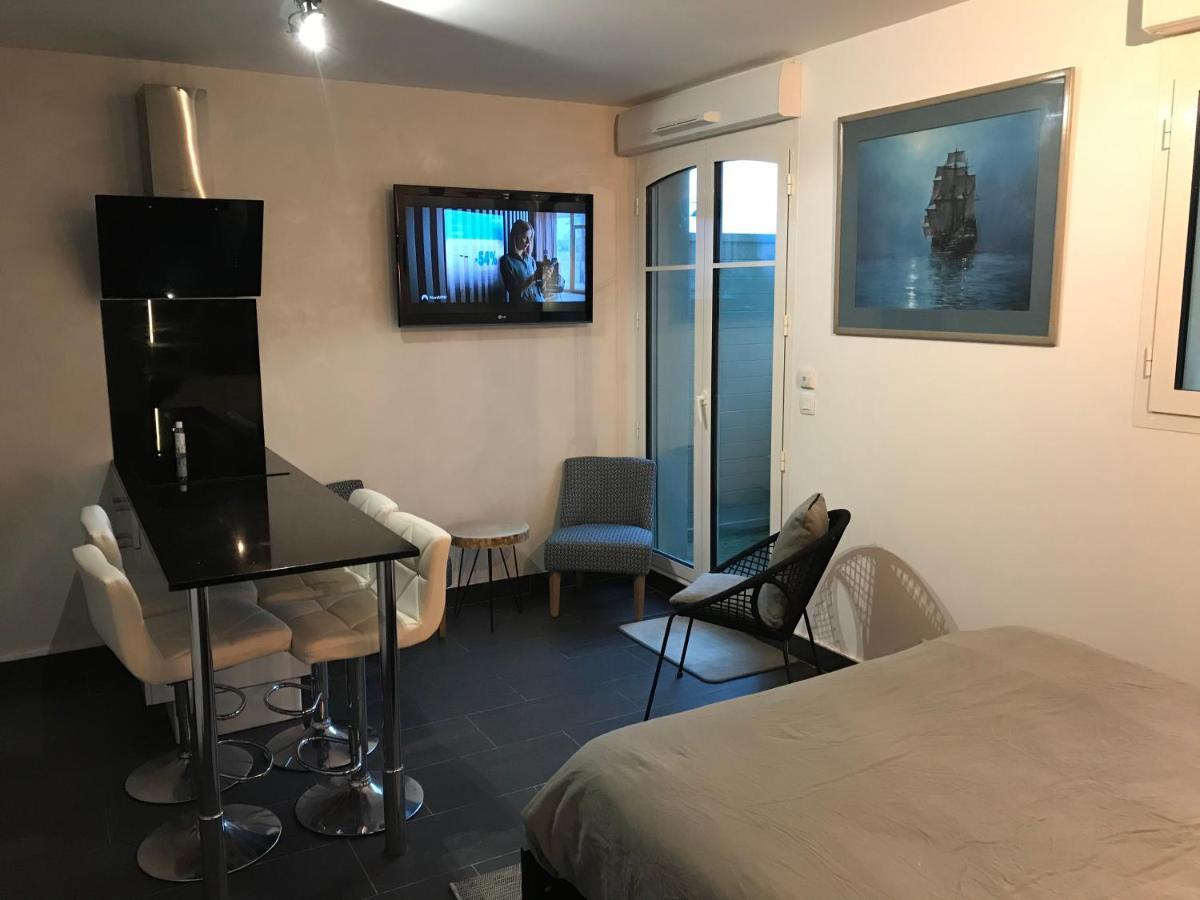 Studio Le sillon malouin vue mer Saint-Malo Esterno foto