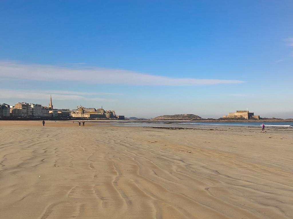 Studio Le sillon malouin vue mer Saint-Malo Esterno foto